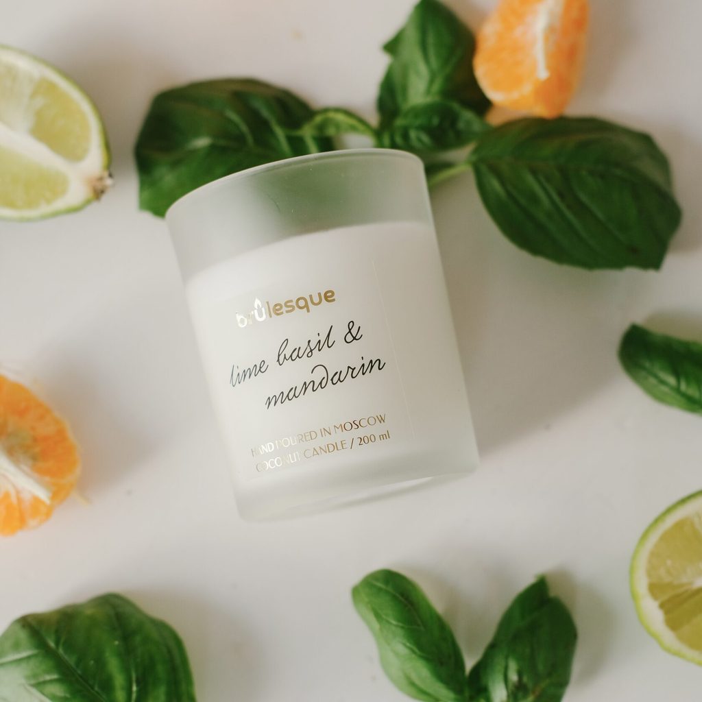 Свеча lime basil & mandarin
