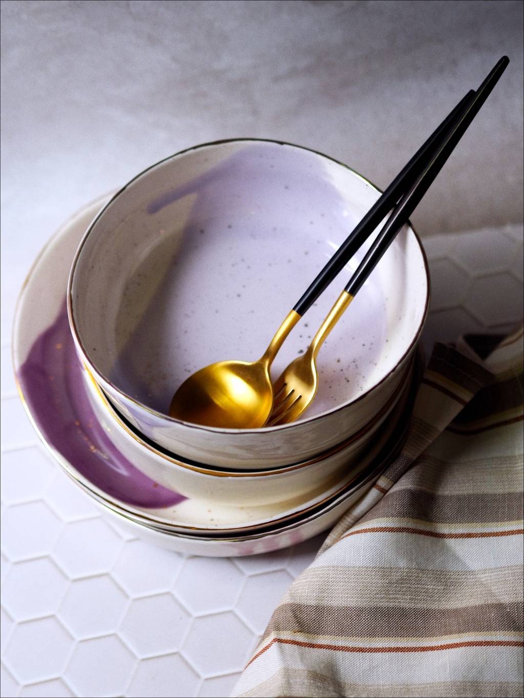 Блюдо глубокое "Лаванда"