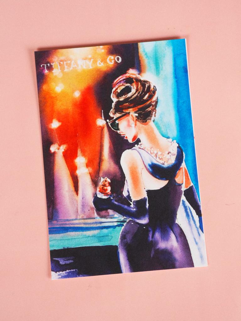 Открытка "Завтрак у Тиффани"