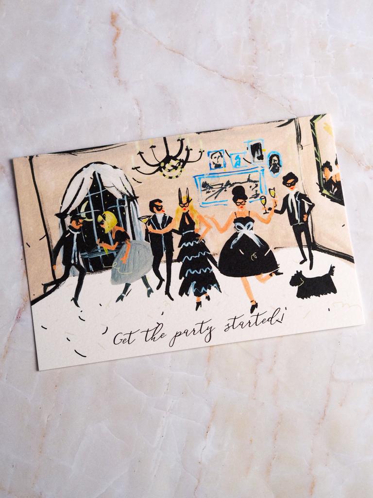 Открытка Да начнется вечеринка