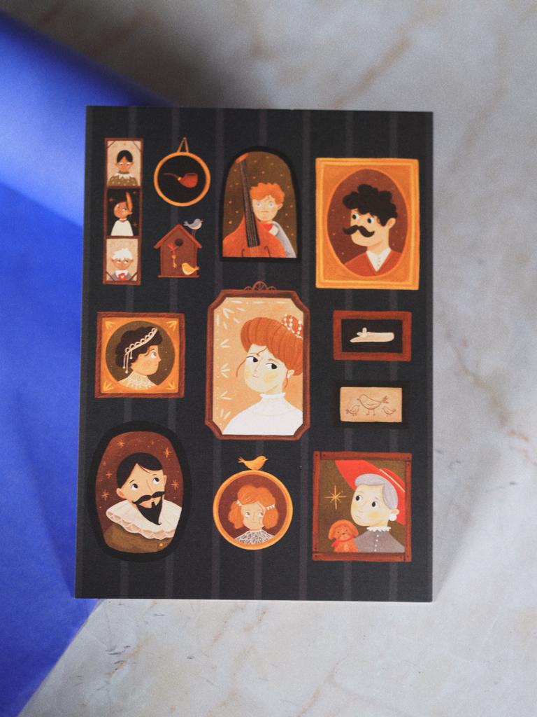 Открытка портреты