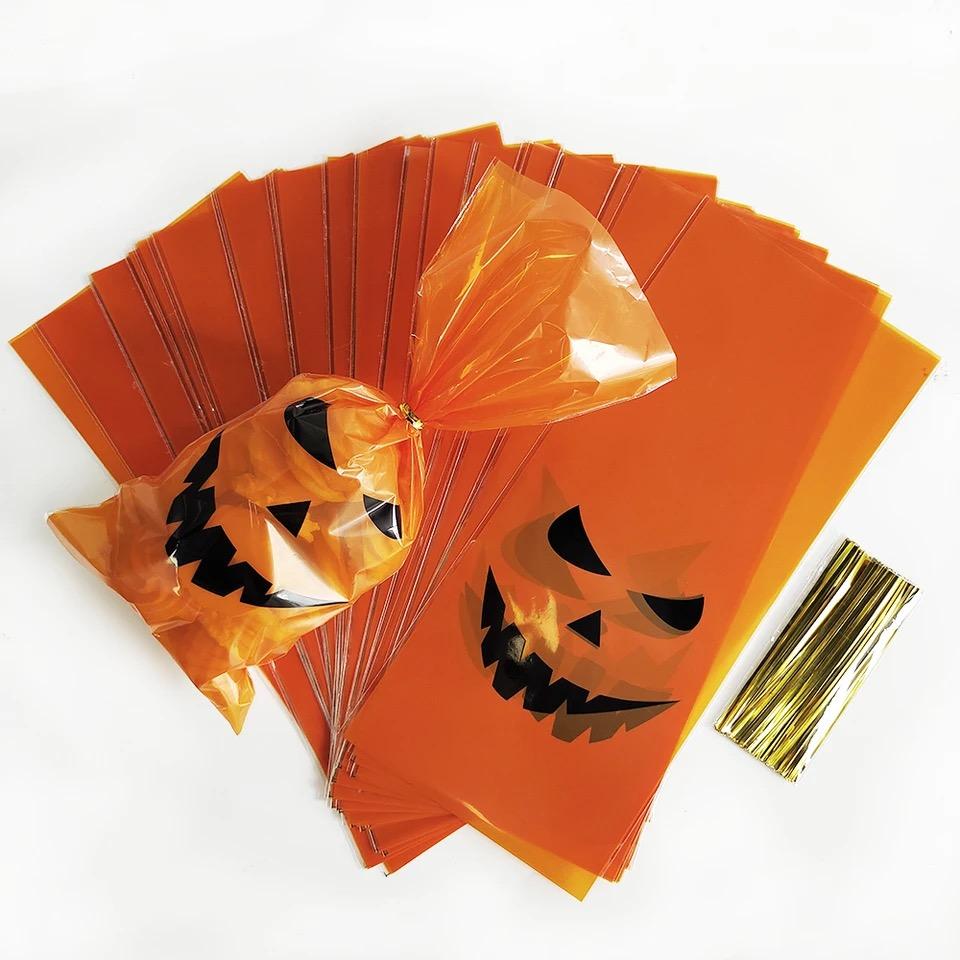 Пакетик для конфет «Тыква»