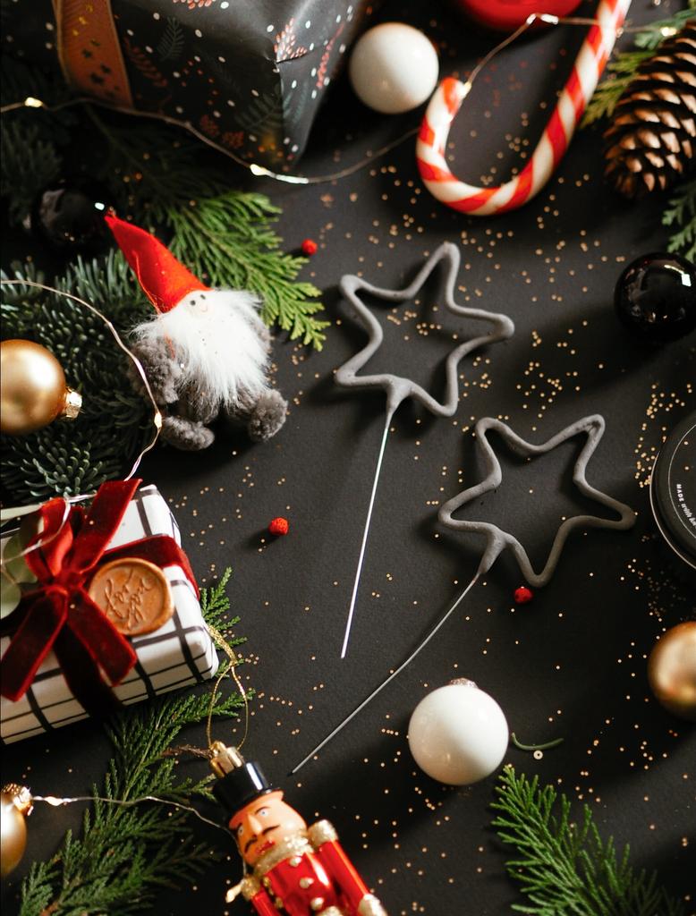 бенгальские огни в форме звезд