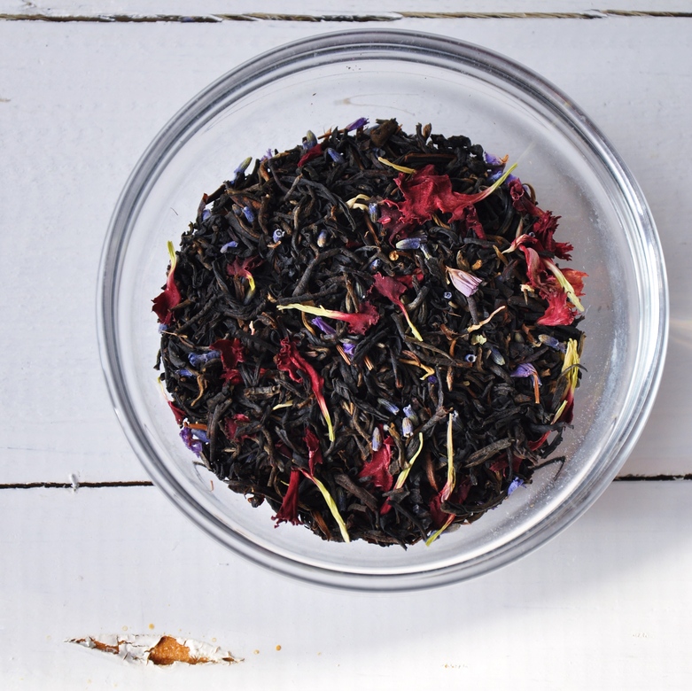 Юньнаньский красный чай с лавандой