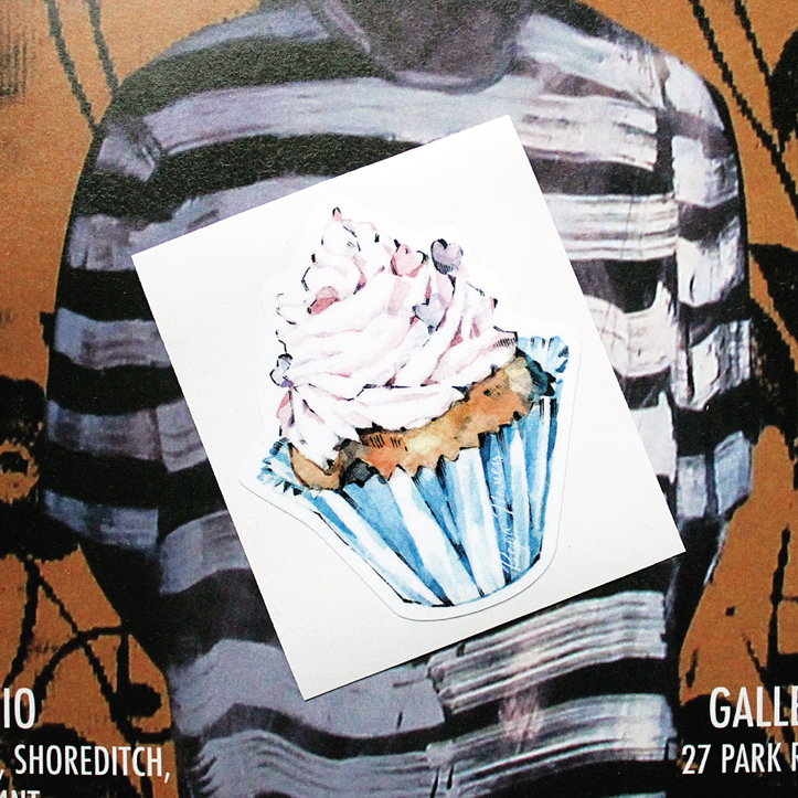 Наклейки винил пироженки