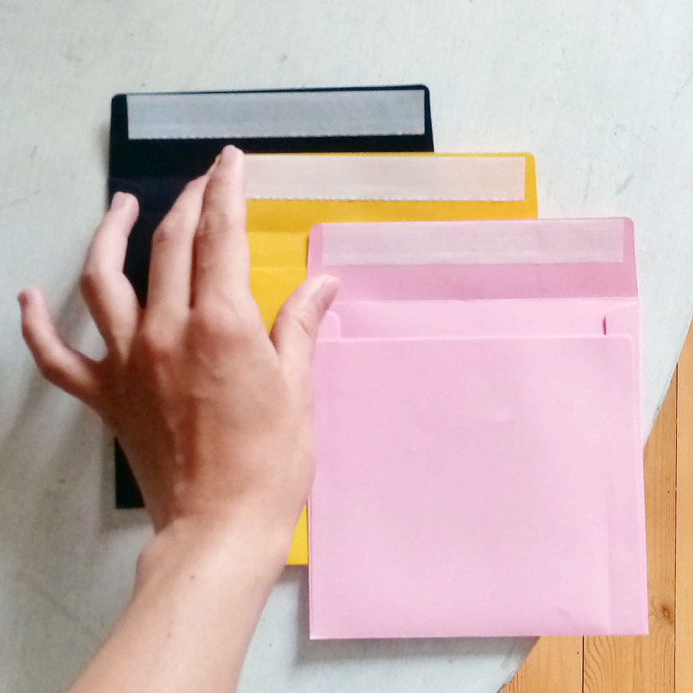 цветные конверты