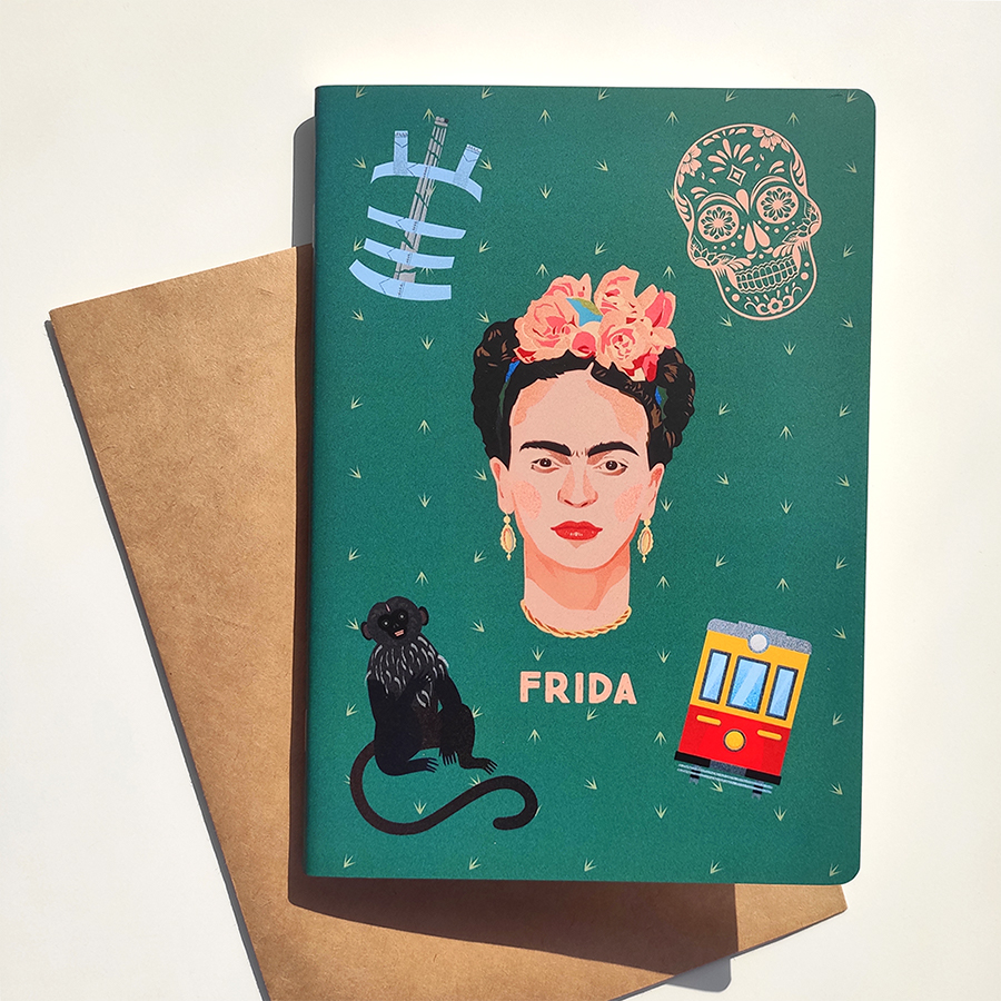 Блокнот с Фридой Кало
