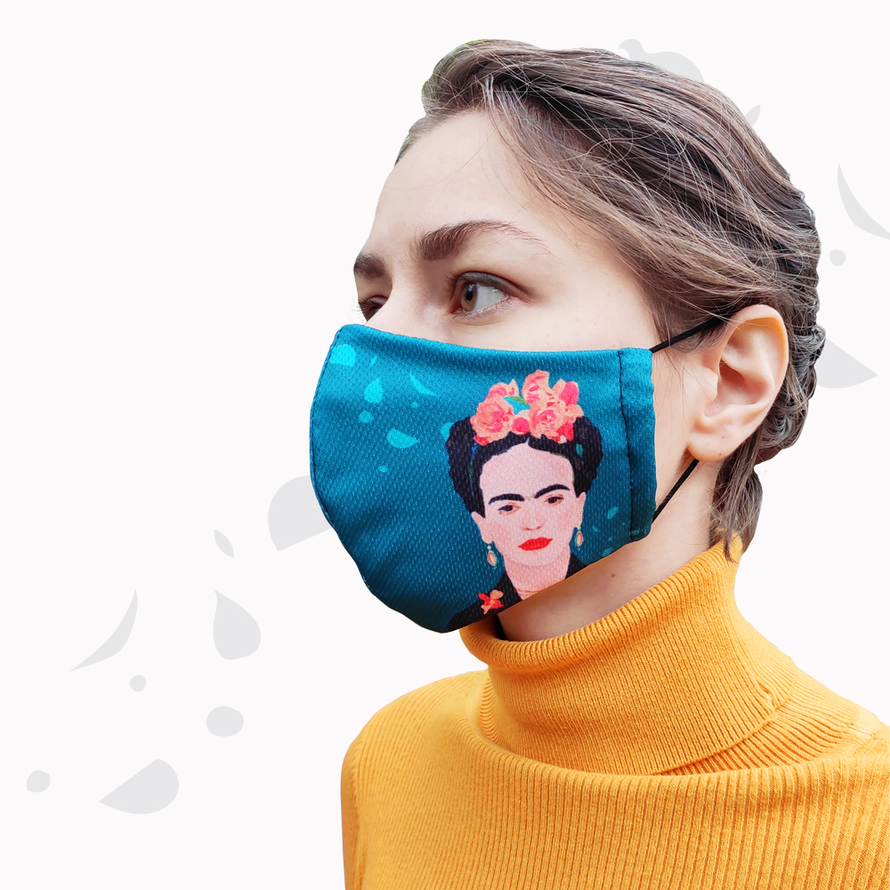 Многоразовые маски спб Фрида Кало