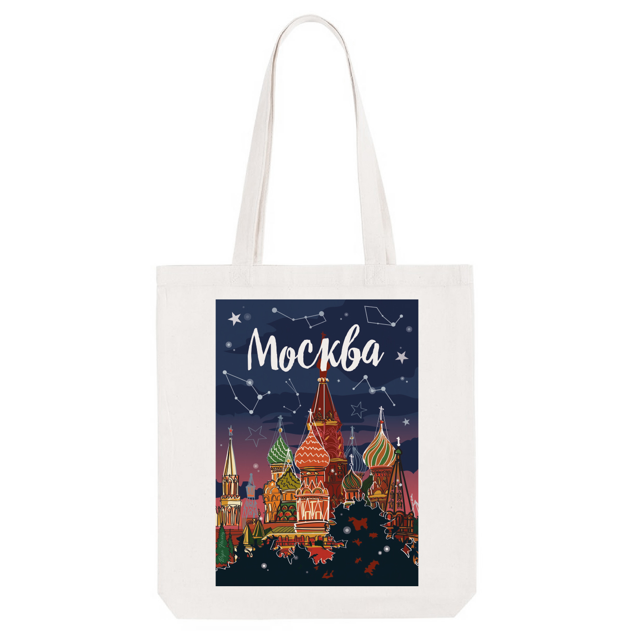 Эко-сумка из хлопка Любимая Москва