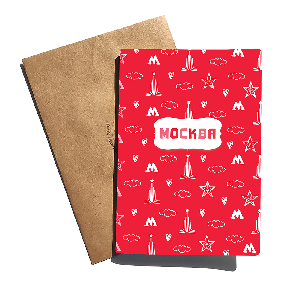 Сувениры из Москвы - тетради и блокноты