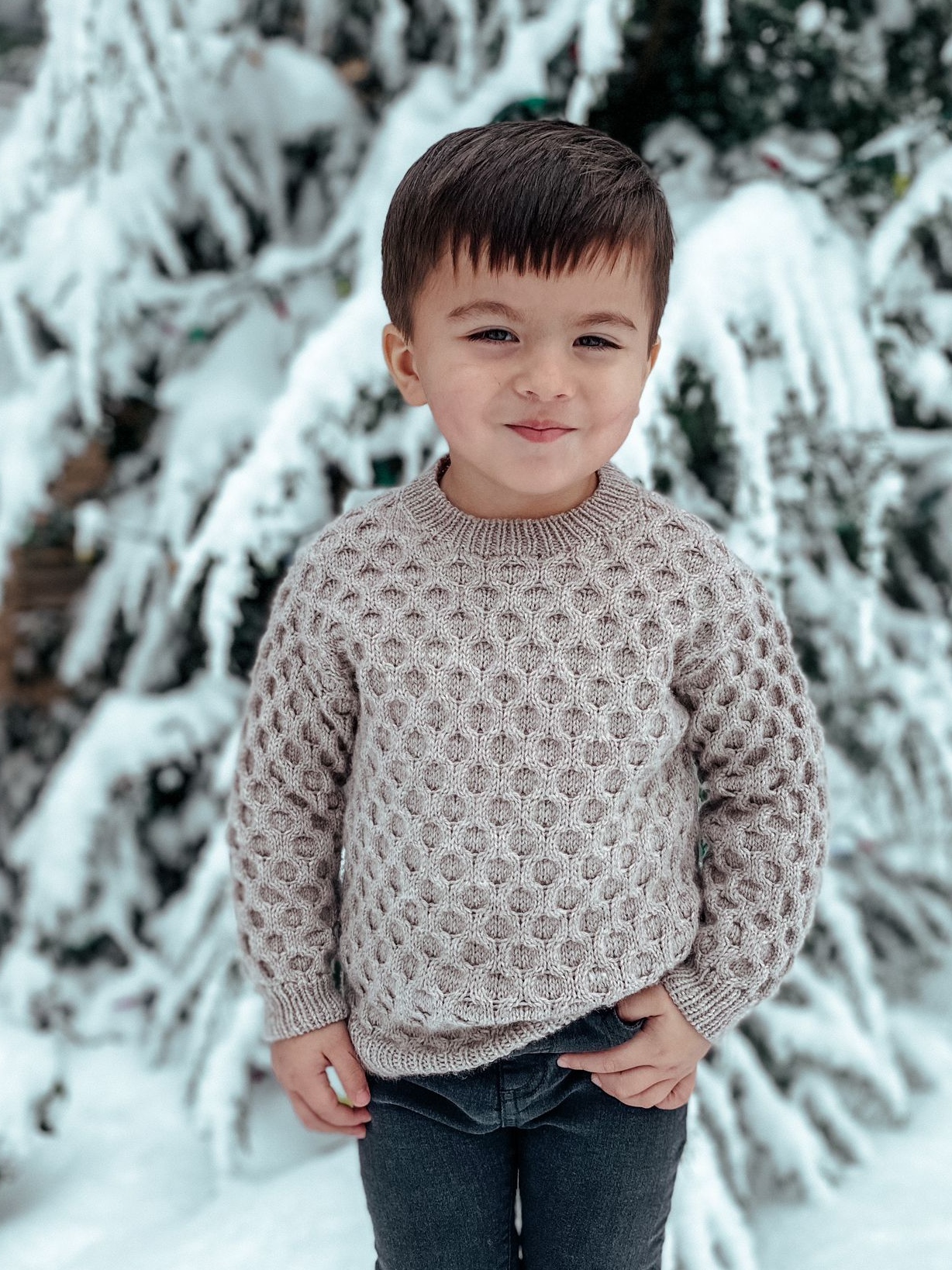 Свитер Honeycomb (Соты)