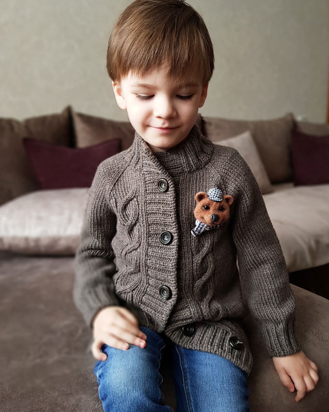 МК Кардиган "COZY"      Размеры для детей от 6 мес по 12 лет