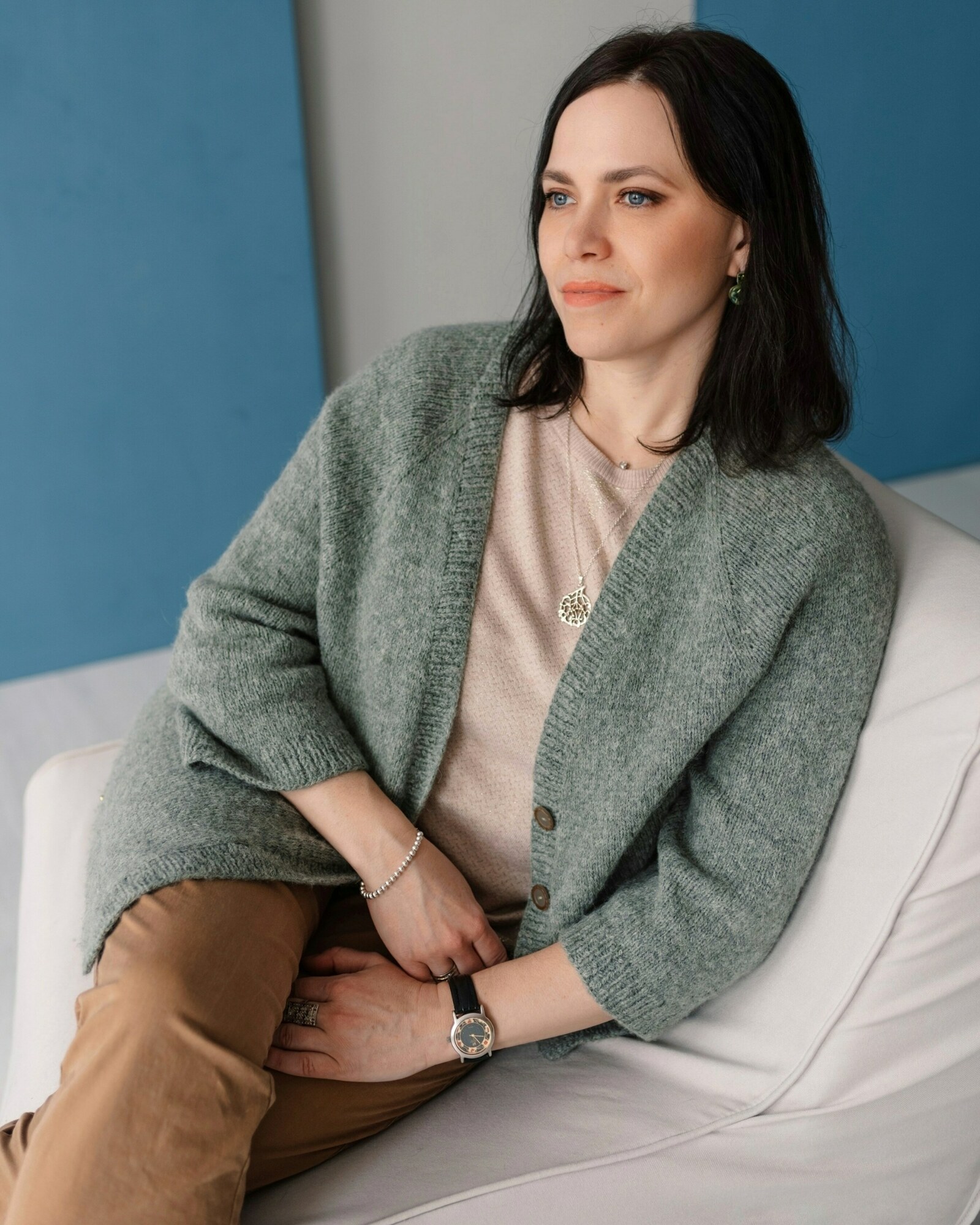 МК Кардиган "Sky"    Размеры от 40 по 58