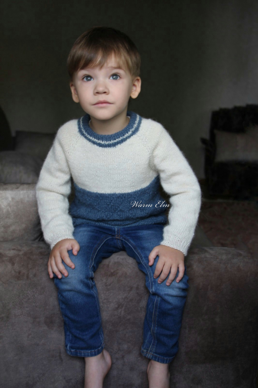 МК Джемпер детский. Размеры для детей  от 6 м по 6 лет