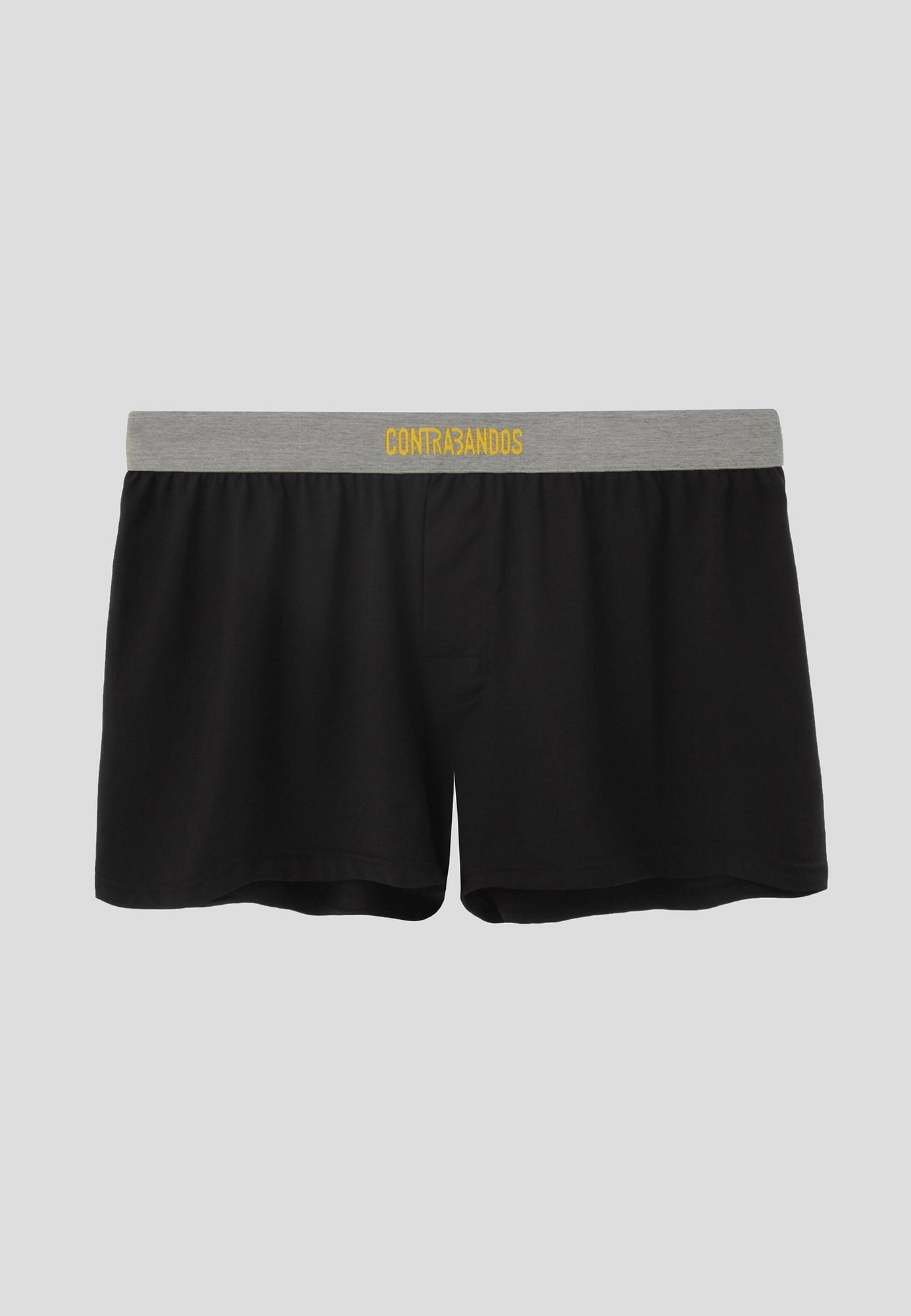 CONTRABANDOS MEN’S BOXERS WAKE UP BLACK