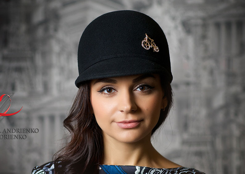 Anna Andrienko, Hat, Hats, handmade, millinery, Анна Андриенко, ручная работа, кепка, кепка из фетра, черная кепка, теплая кепка, купить кепку, осенняя кепка, зимняя кепка, весенняя кепка, шляпка, жокейка, шляпка с козырьком, шляпка из фетра , черная шляпка, осенняя шляпка, зимняя шляпка, весенняя шляпка, стильная шляпка, модная шляпка, стильная кепка, женская кепка, Модная кепка