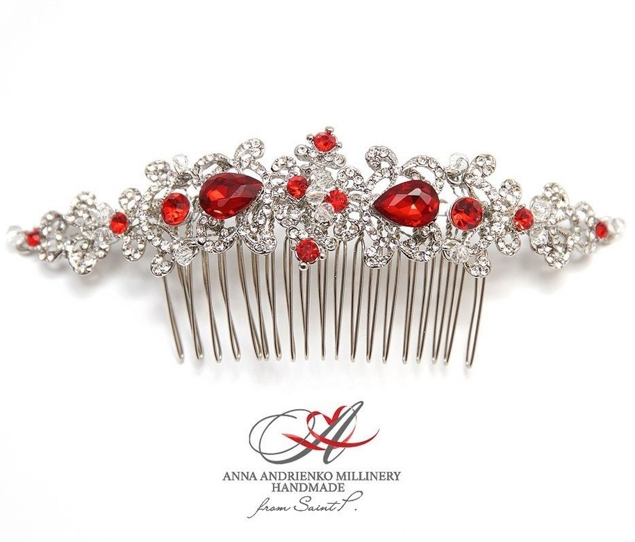 гребень, гребень для волос, гребень для прически, Анна Андриенко, свадебный гребень, Вечерний гребень, гребень из страз,красивый гребень, гребень для невесты, гребень для свадьбы, заколка, заколка для волос, заколка для прически, свадебная заколка, заколка из страз, заколка для невесты, вечерняя заколка, украшение, украшение для прически, украшение для волос, украшение из страз, свадебное украшение, вечернее украшение, Украшение для невесты,украшение на выпускной