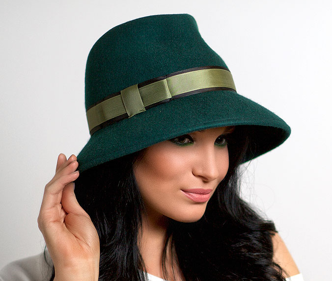 hat, hats, Anna Andrienko, зеленый, купить шляпу, купить фетровую шляпу, купить шляпу из фетра, купить женскую шляпу, купить шляпу с полями, купить зеленую шляпу, купить федору, купить шляпу спб, купить шляпу москва, шляпа, фетровая шляпа, шляпа из фетра, зеленая шляпа, Анна Андриенко, федора, шляпа федора, женская шляпа, классическая шляпа, весенняя шляпа, осенняя шляпа, зимняя шляпа