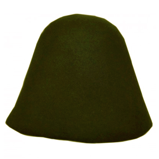 зеленый, хаки, фетровый колпак, колпак из фетра, купить фетровый колпак, купить колпак из фетра, для изготовления шляп, полуфабрикат для шляп, фетр для шляп, фетр, 100% шерсть, шерстяной колпак, шерстяной колпак для шляп, изготовление шляп, для шляп, шляпный полуфабрикат, для головных уборов, зеленый фетровый колпак, материал для шляп, фетр для головных уборов