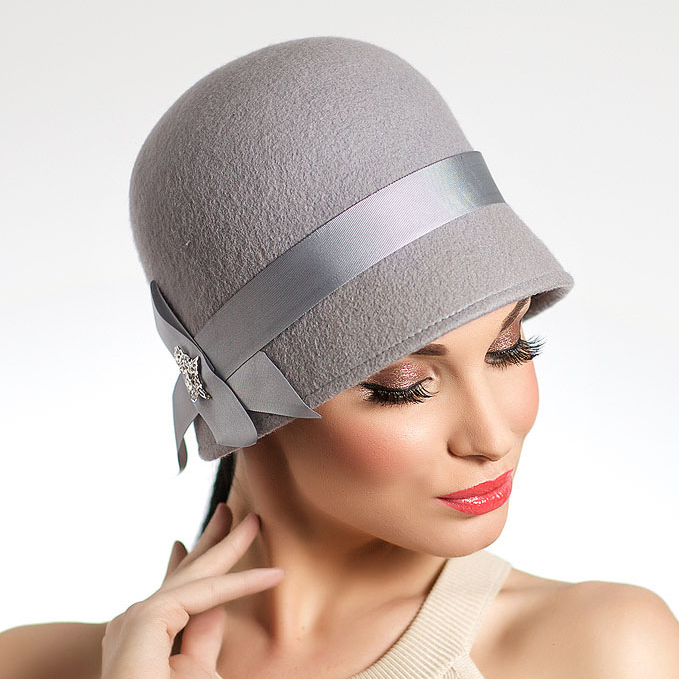 Шляпа, шляпка, стильная шляпа, головной убор, ручная работа, женский головной убор, фетр, шляпка из фетра, осенняя шляпка, зимняя шляпка, шляпка на осень, ретро шляпка, классическая шляпа, женская шляпа, клош, шляпка клош, шляпка Гетсби , серо-лиловая шляпка, синяя шляпка, серая шляпка, Анна Андриенко,