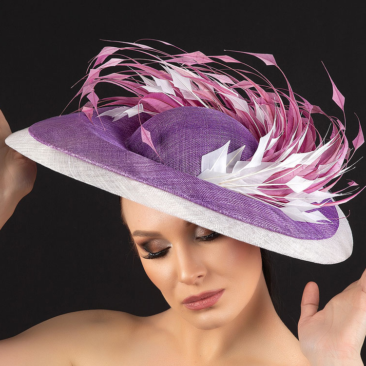 купить шляпку для скачек в москве, шляпки для скачек, шляпки для свадьбы, свадебная шляпка, женская шляпка, серая шляпка, шляпка с перьями, купить шляпку спб, вечерняя шляпка, шляпка для праздника, шляпка для невесты, светская шляпка, дизайнерская шляпка, Анна Андриенко, шляпки для ипподрома