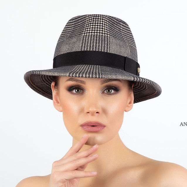 фетровая шляпа, шляпа из фетра, купить шляпу, классическая шляпа, Анна Андриенко, женская шляпа, осенняя шляпа, серая шляпа, зимняя шляпа, весенняя шляпа, шляпа с полями