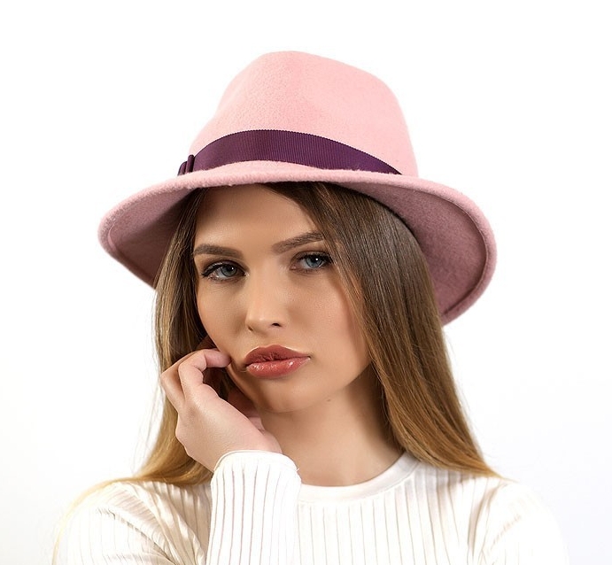 купить женскую шляпу, купить розовую шляпу, купить фетровую шляпу, классическая шляпа, шляпа ручной работы, весенняя шляпа, осенняя шляпа, зимняя шляпа, модная шляпа, дизайнерская шляпа, шляпа с полями