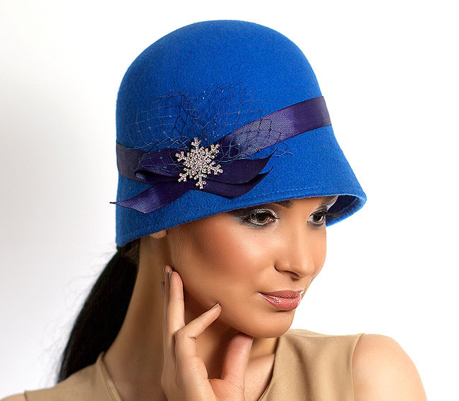 Шляпа, шляпка, стильная шляпа, головной убор, ручная работа, женский головной убор, фетр, шляпка из фетра, осенняя шляпка, зимняя шляпка, шляпка на осень, ретро шляпка, классическая шляпа, женская шляпа, клош, шляпка клош, шляпка Гетсби , серо-лиловая шляпка, синяя шляпка, синяя шляпка, Анна Андриенко,