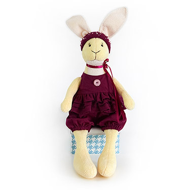 Зайка Солнышко в одежде: выкройки с мастер-классами