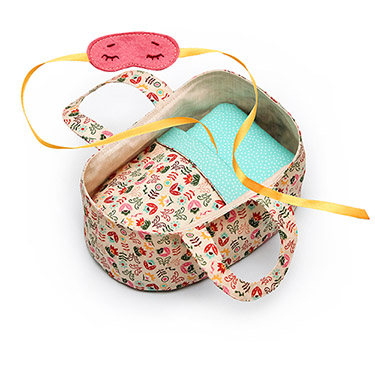 Выкройка сумки переноски для игрушек и кукол с мастер классом