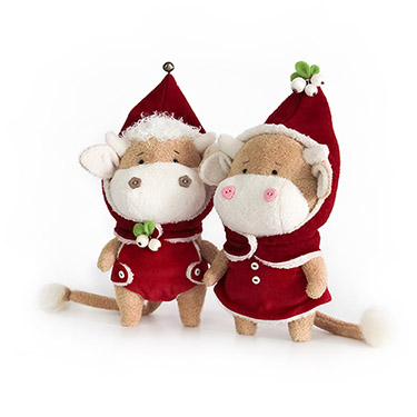 Выкройки новогодней одежды для бычков с мастер классами