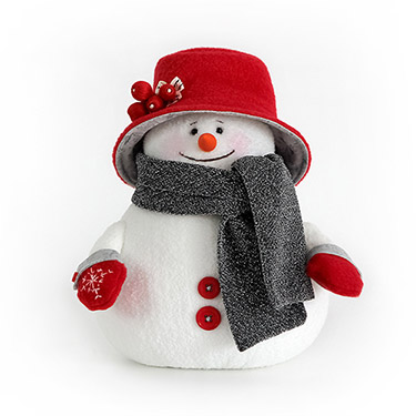 Шапка и шарф для снеговика: выкройка с мастер-классами