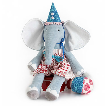 Выкройка костюма циркового для слоника Пломбира