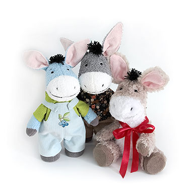 Выкройка ослика  с мастер-классом