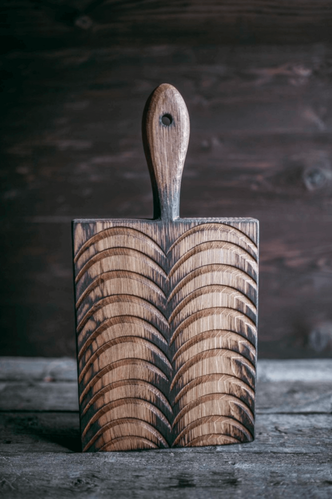 Доска для подачи дизайнерская шероховатая 2