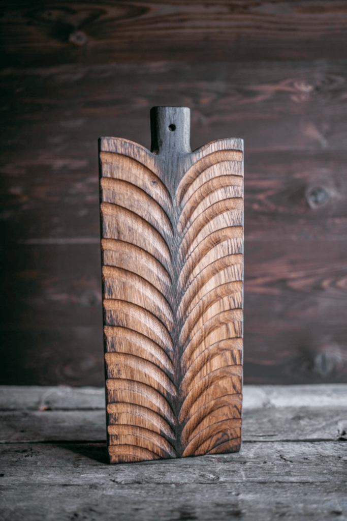 Доска для подачи дизайнерская шероховатая 10