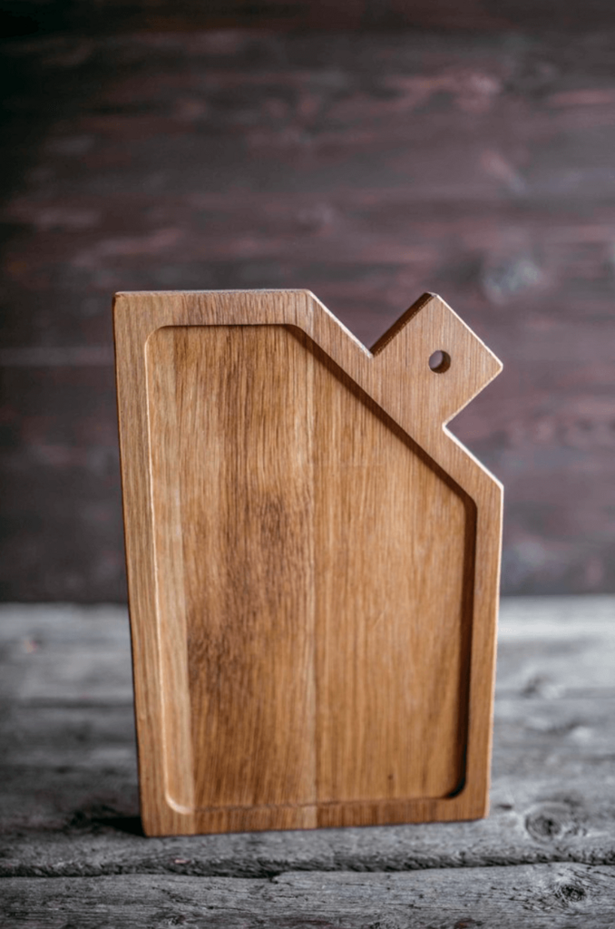 Доска для подачи дизайнерская дуб