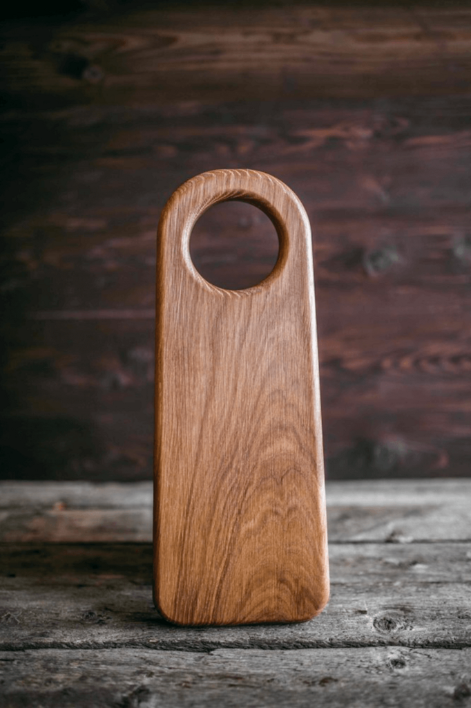 Доска разделочная дизайнерская светлая 4