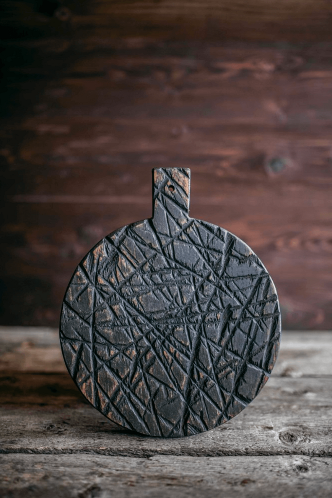 Доска для подачи дизайнерская шероховатая 30