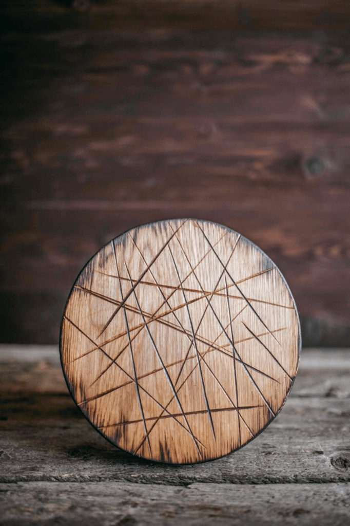 Доска для подачи дизайнерская шероховатая 26