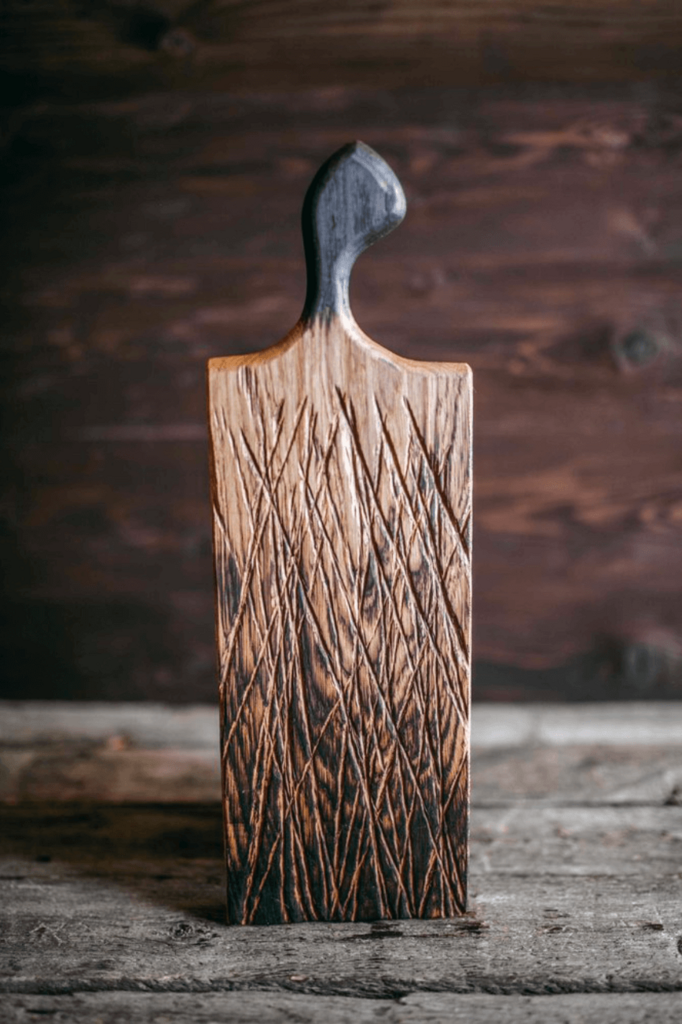 Доска для подачи дизайнерская шероховатая 20