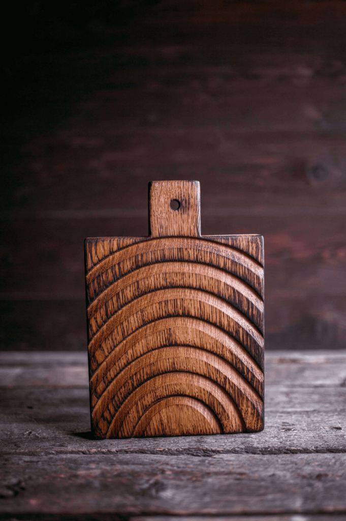 Доска для подачи дизайнерская шероховатая 17