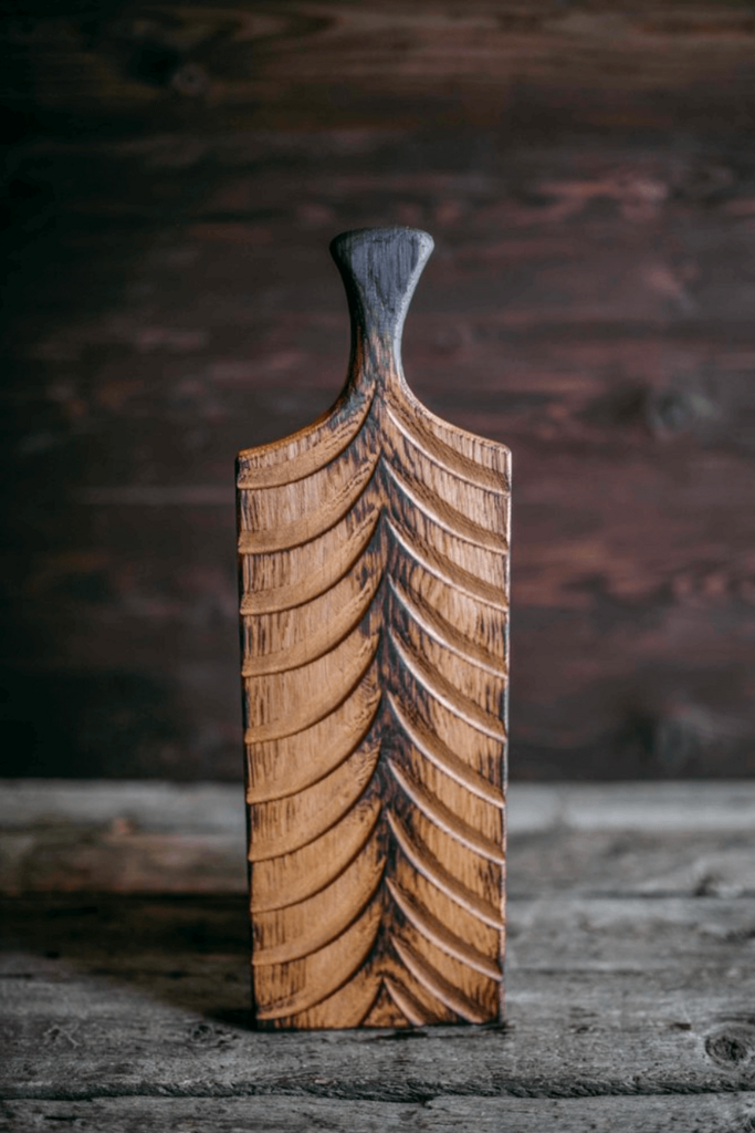 Доска для подачи дизайнерская шероховатая 9