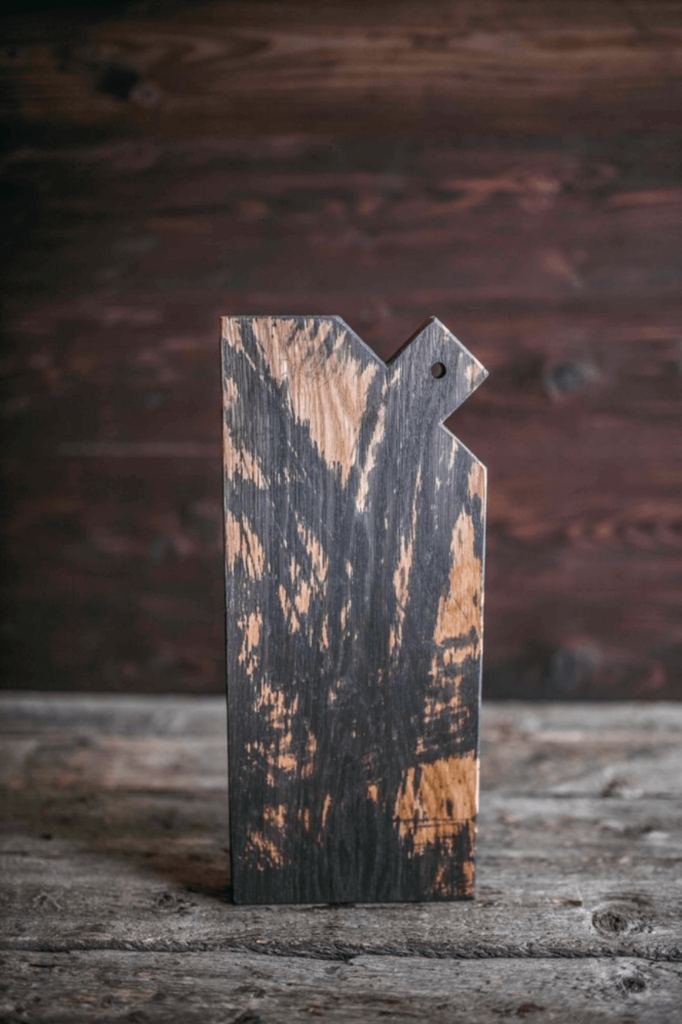 Разделочная доска дизайнерская двухцветная