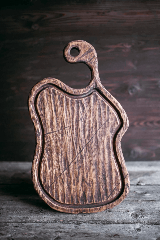 Доска со стоком дуб