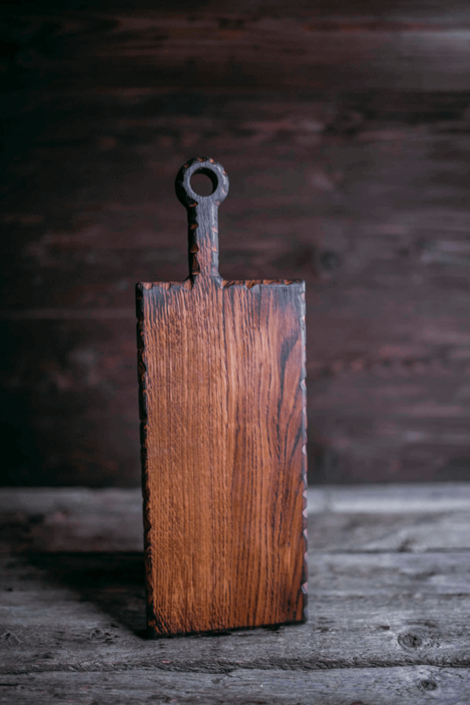 Доска разделочная дизайнерская светлая 8