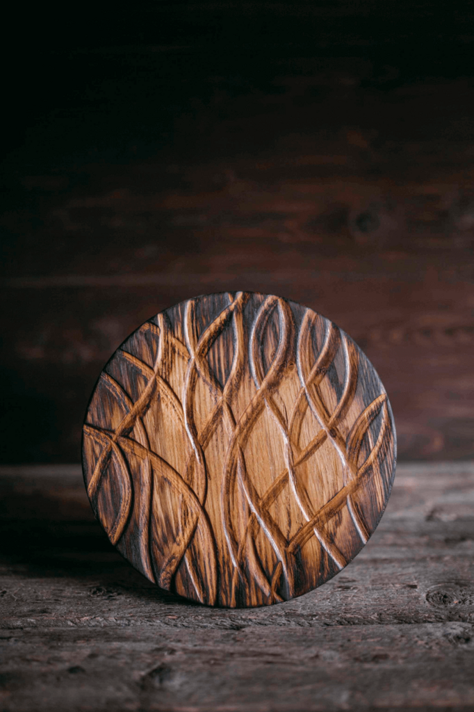 Доска для подачи дизайнерская шероховатая 23