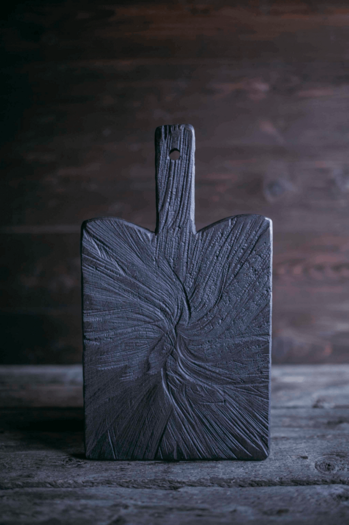 Доска дизайнерская прямоугольная черная 2