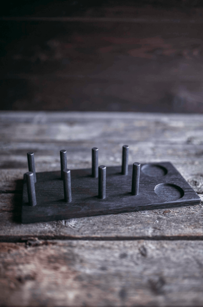 Подставка под тако, хенд-роллы, темаки. черная