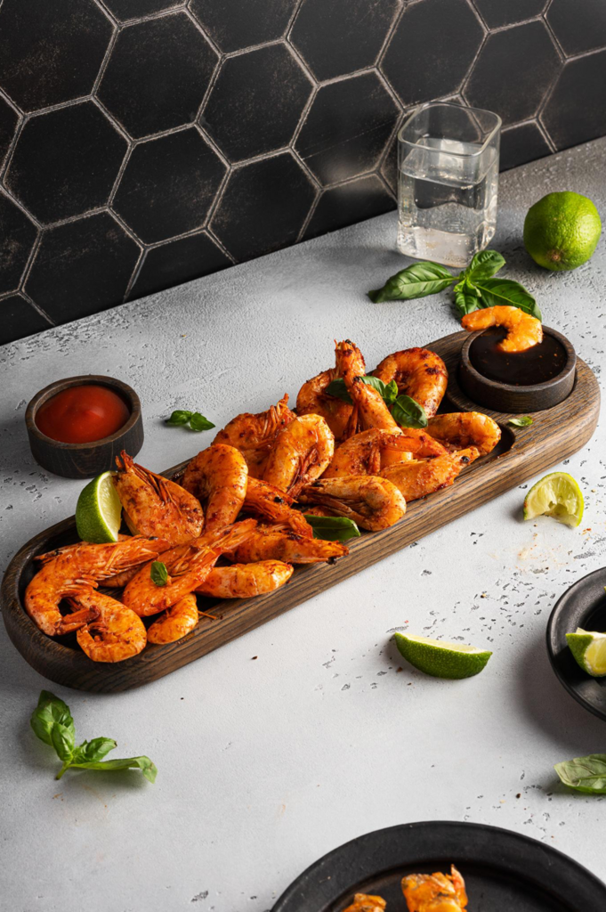 Доска для подачи с соусником